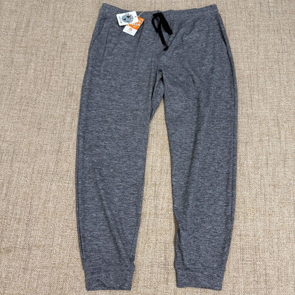 Toad&Co Jogger Pants Mens XL Dark Graphite‎ Melange Gray Casual Lounge